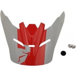 VISOR KT SEC YTH SHR RD/LGY