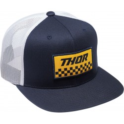 HAT THOR CHECKER NV/WH