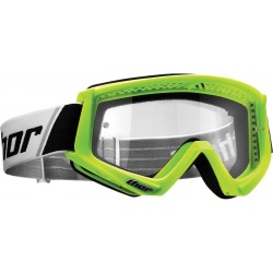 GOGGLE COMBAT FLO GRN/BK