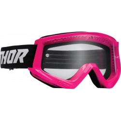 GOGGLE COMBAT FLO PK/BLK