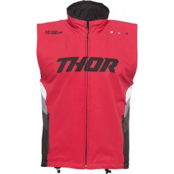 VEST THOR WARMUP RD/BK 