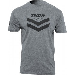 TEE CHEV DK HTHER GRAY 