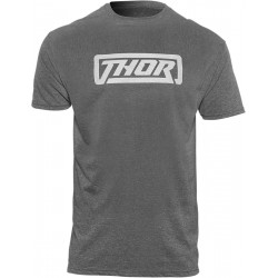 TEE ICON DK HTHER GRAY 