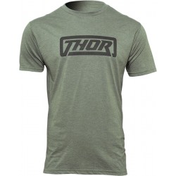 TEE ICON OLIVE HEATHER 