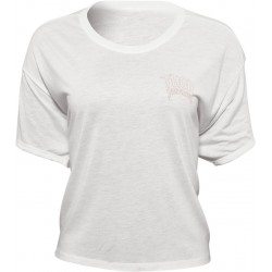 TEE WMN METAL CRPTP WH 