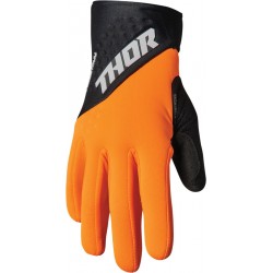 GLOVE SPECT COLD OR/BK 