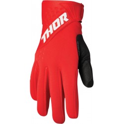 GLOVE SPECT COLD RD/WH 