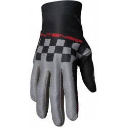 GLOVE INTENSE CHEX BK/GY 