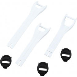 STRAPS BLITZXP YTH WH 1-7