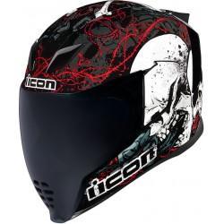 HELMET AFLT SKULL18 BK 