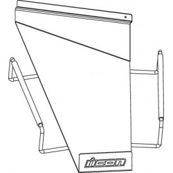 SLATWALL HELMET SHELF RH