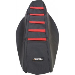 SEAT COVER RIBBED HON RED