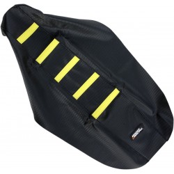 SEAT COVER RIBBED SUZ YEL