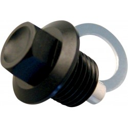 DRAIN PLUG MAGNETIC RED