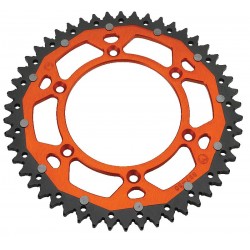 SPROCKET DUAL MSE KTM 49T ORNG