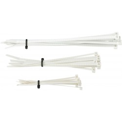 CABLE TIES MSE WHITE 30PK