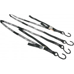 TIE DOWN W/SOFTTIE BLACK